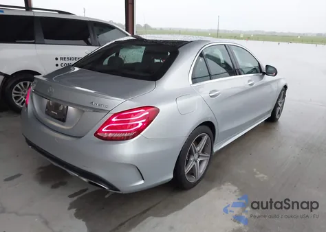 2016 Mercedes-Benz C 300 4Matic/Luxury 4Matic/Sport 4Matic из США, поврежденный, VIN 55SWF4KB1GU177049